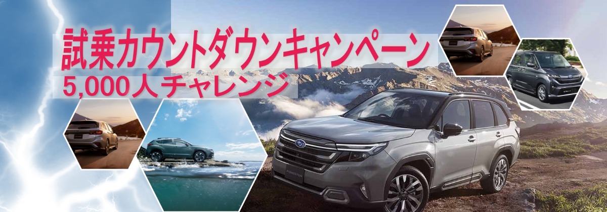 試乗カウントダウンキャンペーン