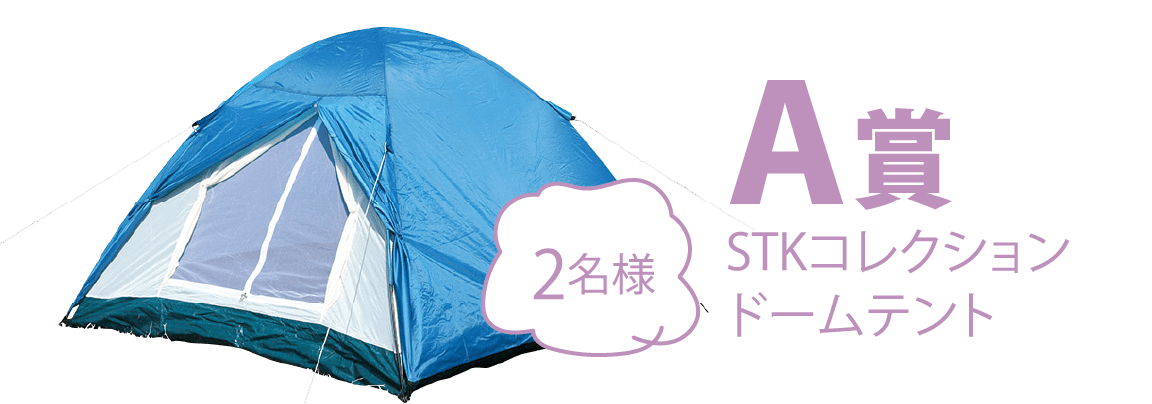 A賞　STKコレクション ドームテント