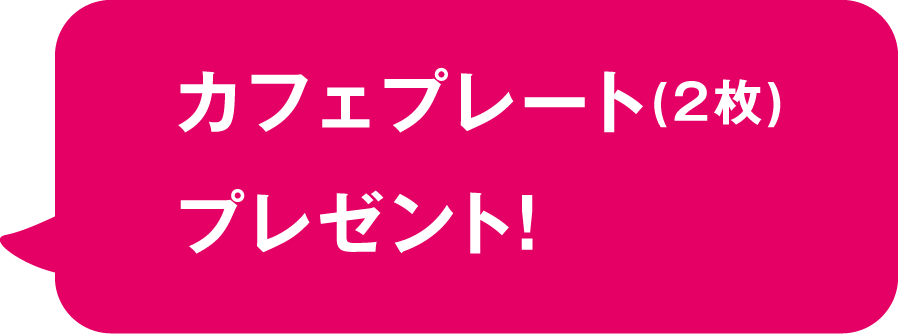 北海道スバル カフェプレート(2枚)プレゼント！