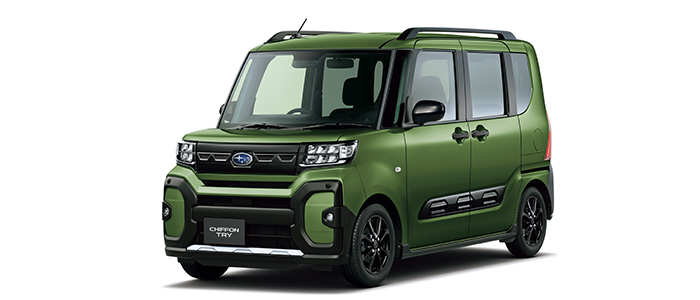 シフォン トライ　フォレストカーキメタリック